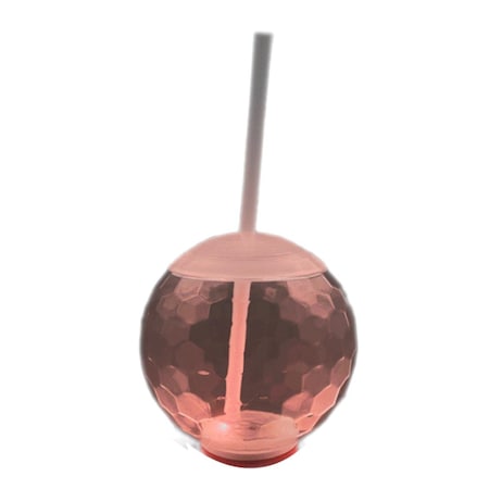 Endless Games 20 oz Multi Color Glass Ball Tumbler for Parties & Festivals EN3330907